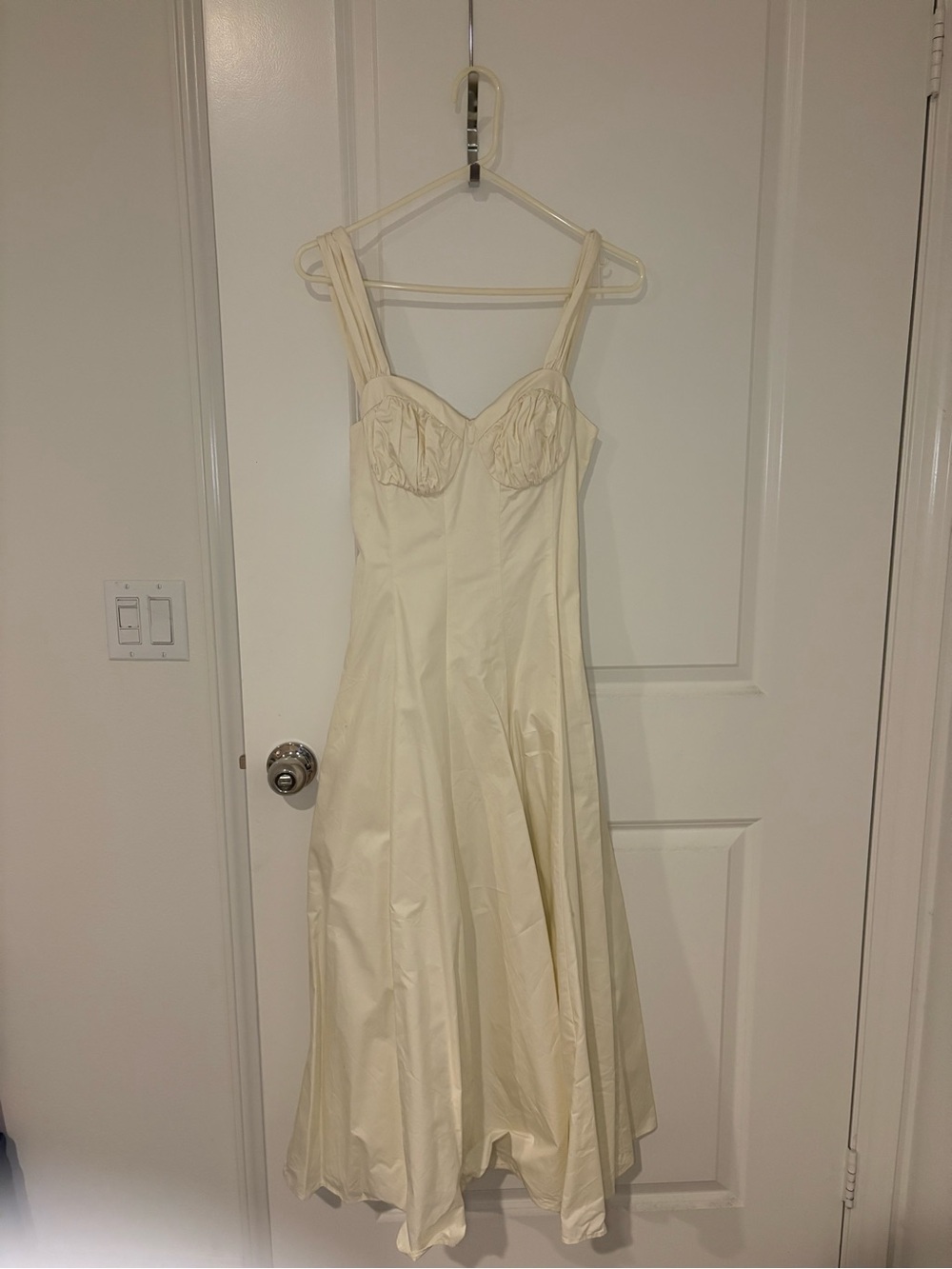 maison armory white dress